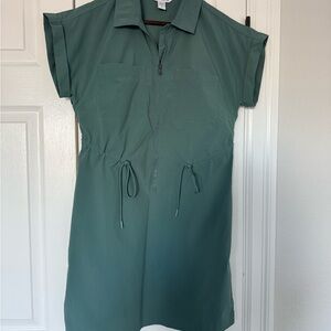 Athleta Green Dress